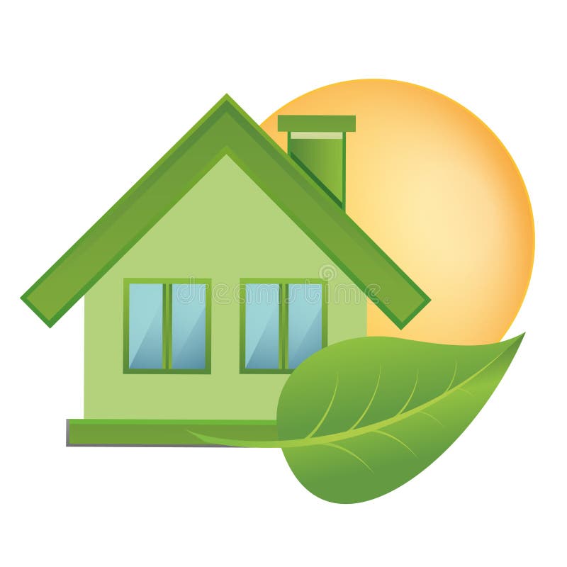 Zielone rzeczy - ekologii ikony symbolizować naturę ekologię i energię, ilustracji Zielone rzeczy - ekologii ikony symbolizować naturę ekologię i energię, ilustracji