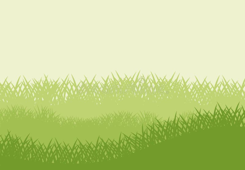 Zielonej trawy rośliny projekt royalty ilustracja Zielonej trawy rośliny projekt royalty ilustracja