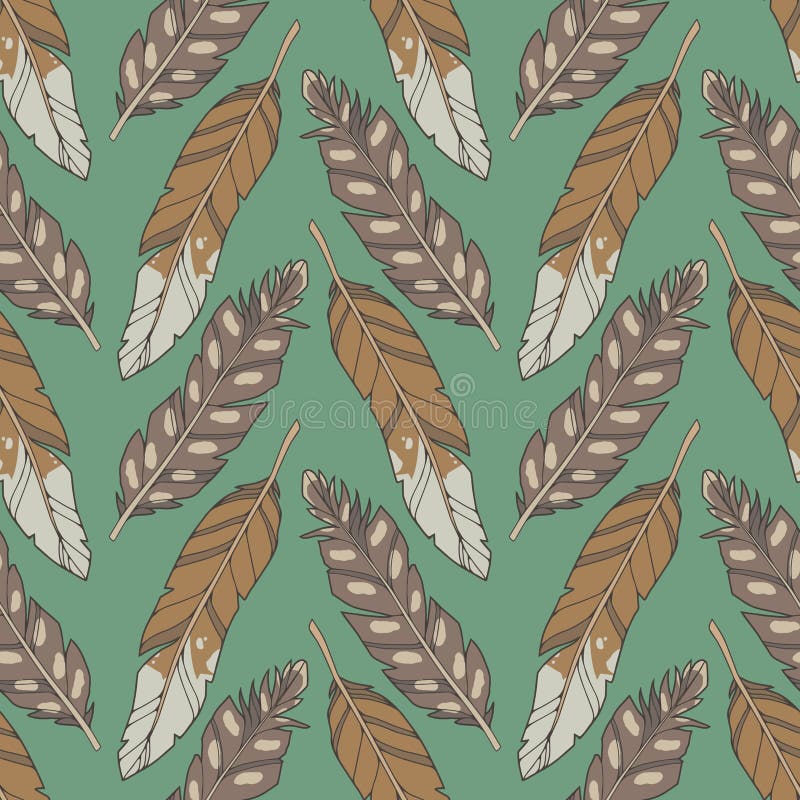 Zielony graficzny ilustracyjny bezszwowy boho, ethno wzór z na zielonym tle i i ilustracja wektor Zielony graficzny ilustracyjny bezszwowy boho, ethno wzór z na zielonym tle i i ilustracja wektor