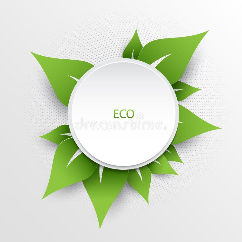 Zielony natury eco tło