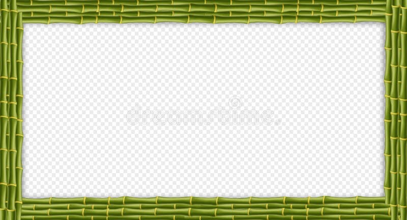 Zielony prostokąta bambus wtyka signboard z kopii przestrzenią ilustracji Zielony prostokąta bambus wtyka signboard z kopii przestrzenią ilustracji