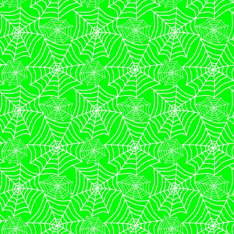 Zielonych Fluo Cob sieci Bezszwowy tło ilustracji Zielonych Fluo Cob sieci Bezszwowy tło ilustracji