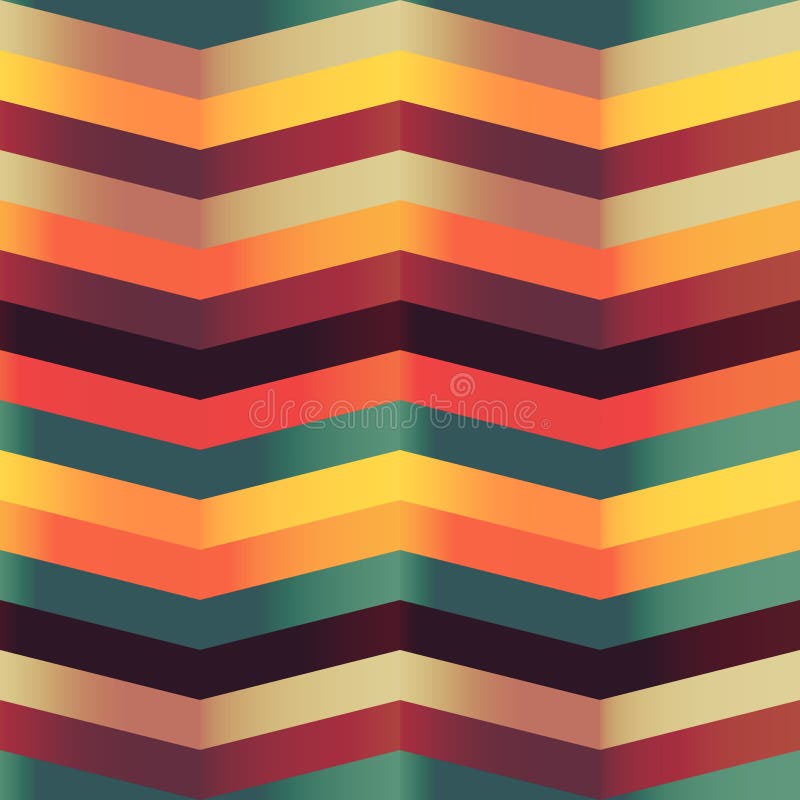 ZigZag chevron seamless pattern stock illustration