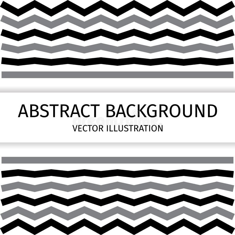 Zigzag Chevron Striped Background vector illustration