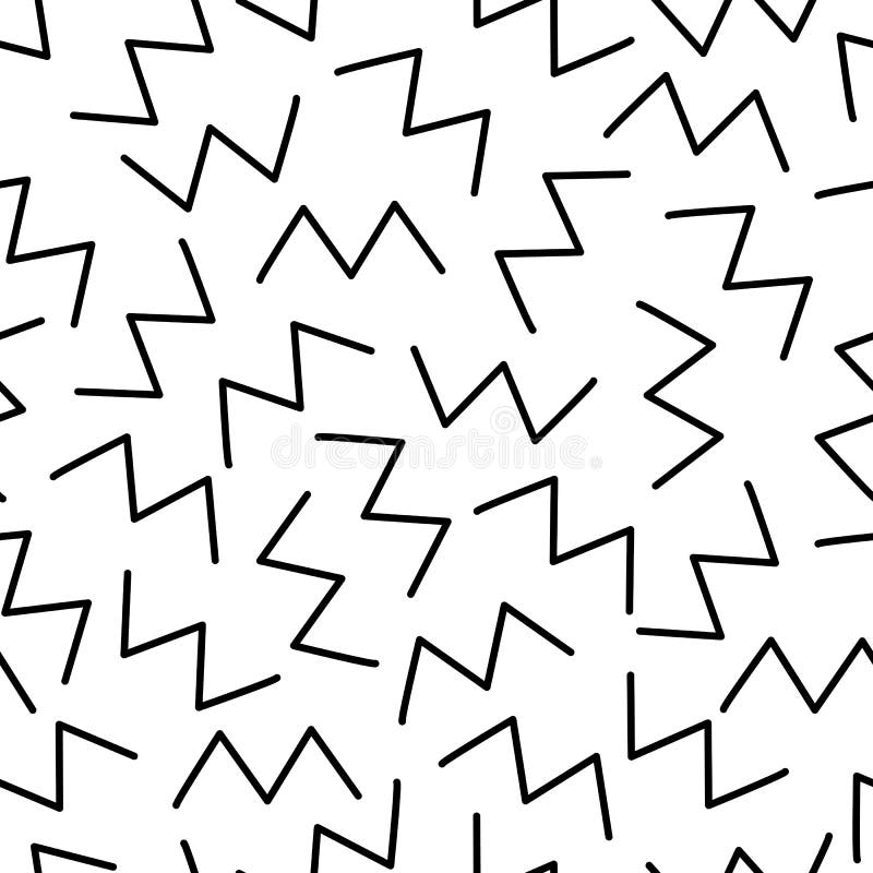 zigzag Fundo retro Teste padrão sem emenda no estilo de memphis ilustração royalty free zigzag Fundo retro Teste padrão sem emenda no estilo de memphis ilustração royalty free