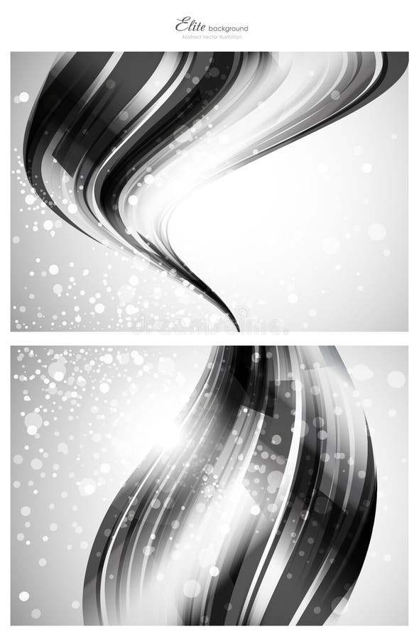 Zilveren abstracte malplaatjes als achtergrond royalty-vrije illustratie Zilveren abstracte malplaatjes als achtergrond royalty-vrije illustratie