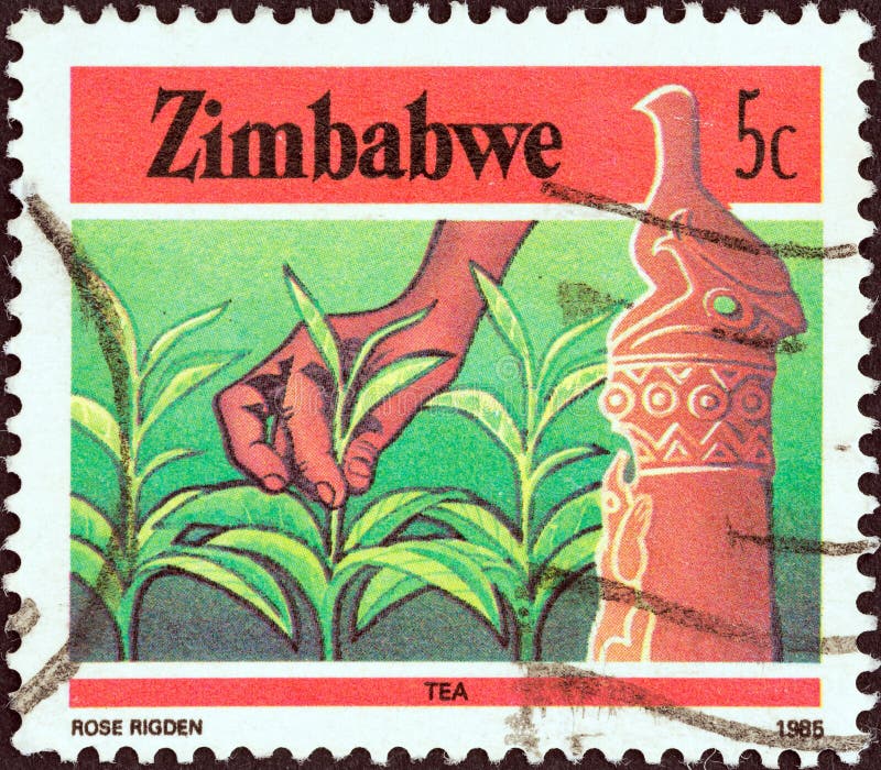 ZIMBABWE CIRCA 1985 a Stamp Printed in Zimbabwe from the `National