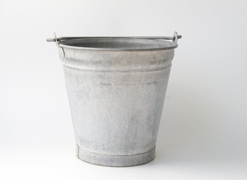 Zinc bucket stock image. Image of bucket, zinc, pattern 14573307