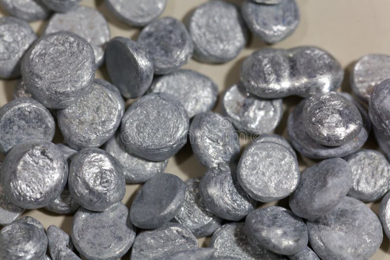 Zinc granulate stock image. Image of experiment, bodies 84443243