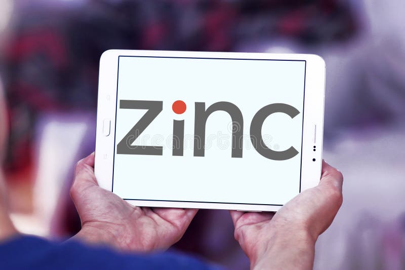 Zinc logo editorial image. Image of sign, file, messaging 106238800