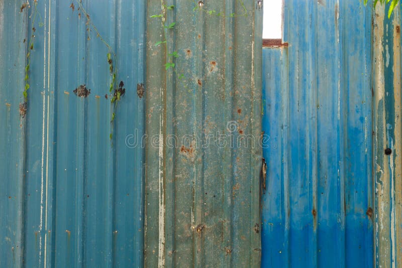 Zinc sheet stock photo. Image of rough, garage, aged - 99512052