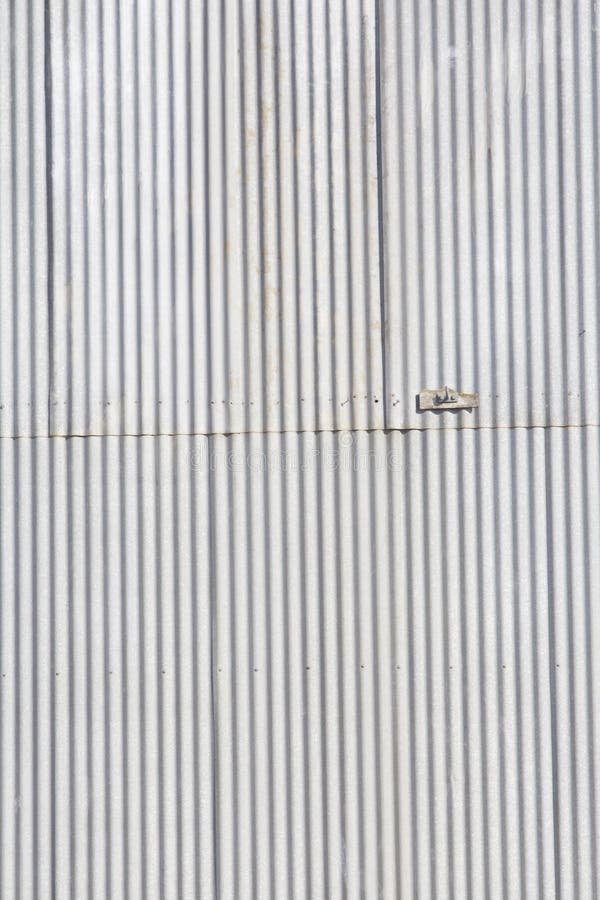 Zinc Wall with White Cream Cracked Paint. Texture and Background, Using