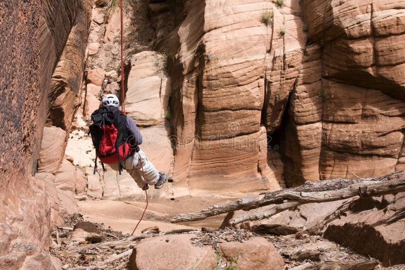 Zion Canyon Rappeller 6