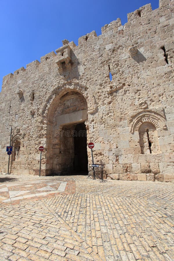 Zion Gate & Bullet Holes, Jerusalem Old City