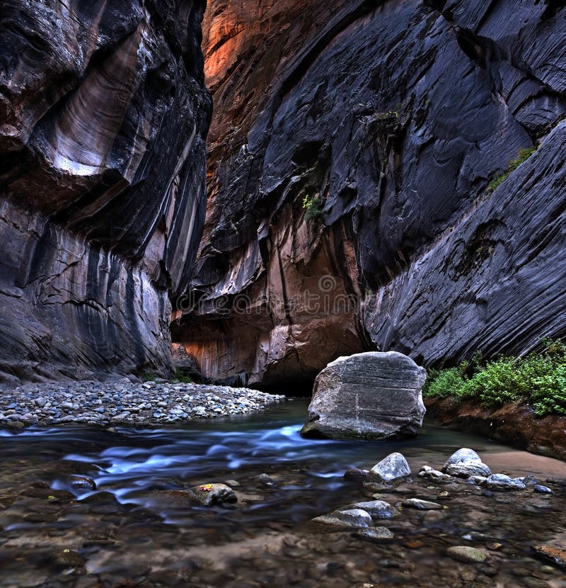 Zion narrows.