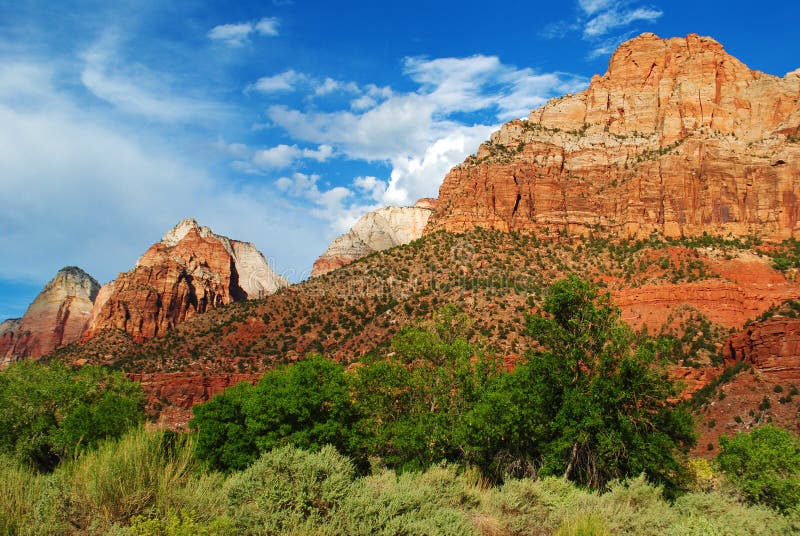 Zion National Park stock photo