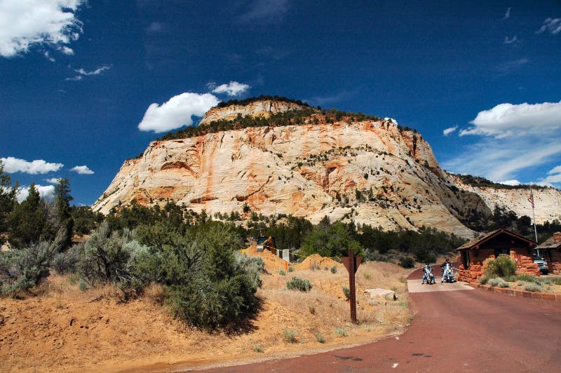 Zion National Park Gate Picture. Image 1238175