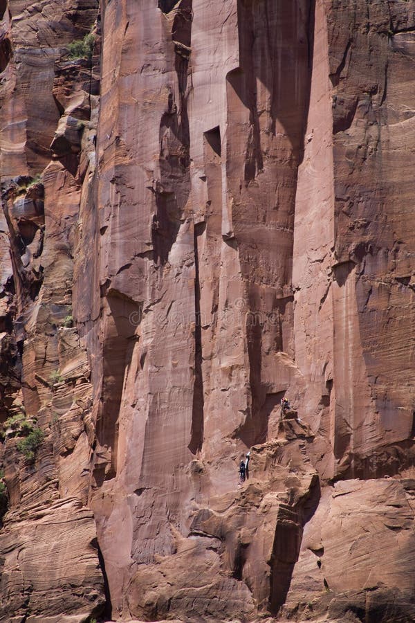 Zion Rock Climbers