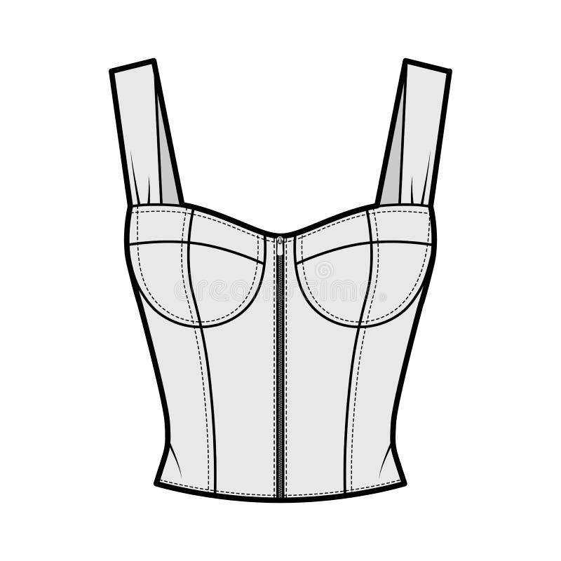 Corset Drawing Stock Illustrations – 682 Corset Drawing Stock ...