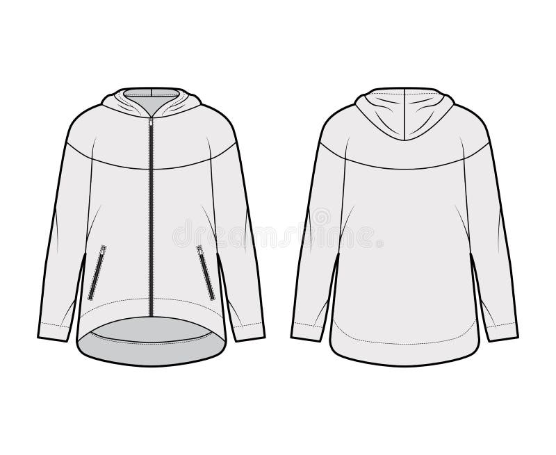 windbreaker outline