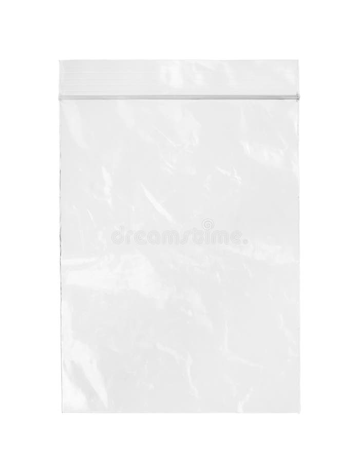 Zipper bag stock photo
