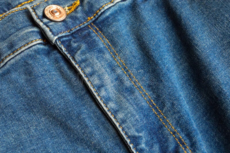 Zipper and Buttons Close-up Detail of Light Blue Jeans Stock Image ...