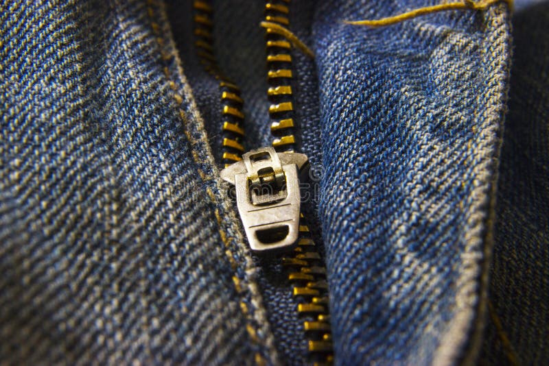 Zipper close up stock image. Image of fabrics, metal - 42277403