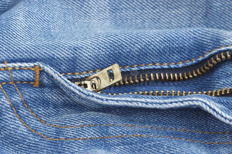 Zipper on Jeans . Jeans of Texture Background. Jeans of Texture Vintage ...
