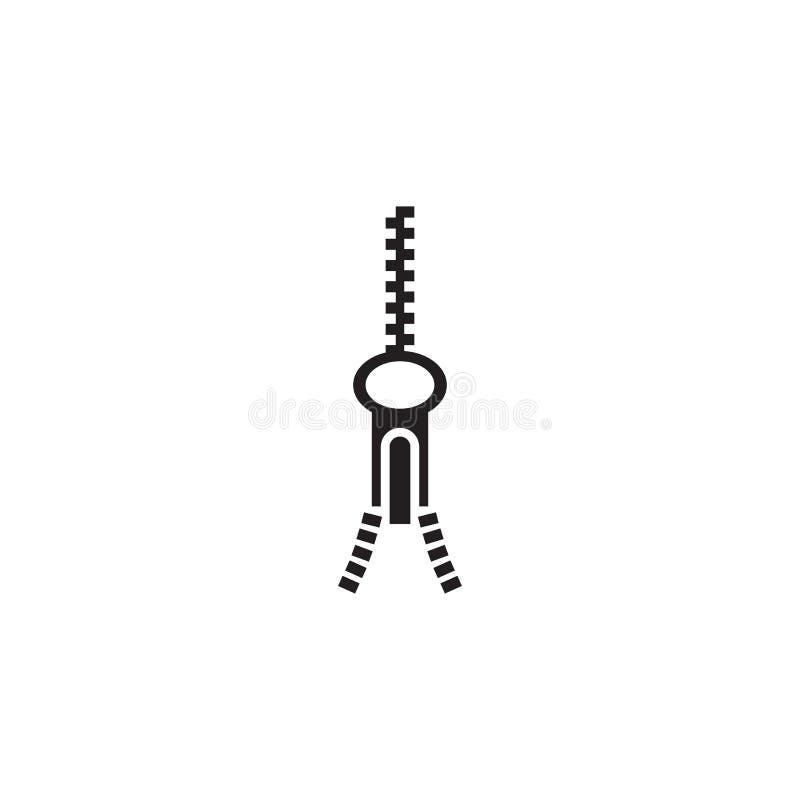 Zipper Logo Icon Design for Tailor Business Template Stock Vector ...