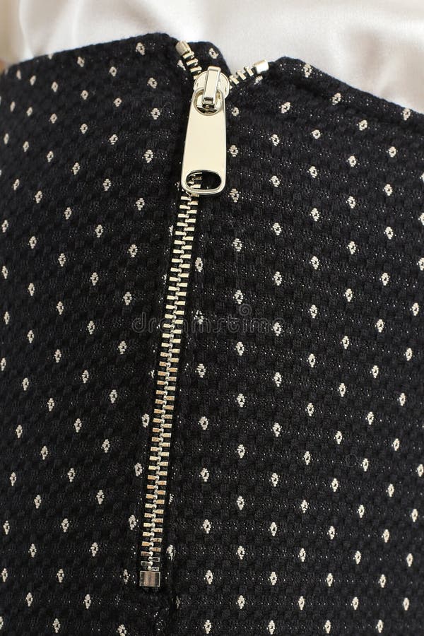 Zipper on the Side of the Pants Stock Image Image of pattern