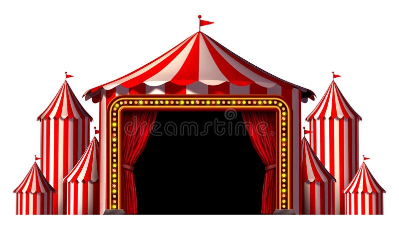 Zirkus-Stadium lizenzfreie abbildung Zirkus-Stadium lizenzfreie abbildung
