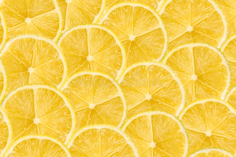 Zitrone schneidet abstraktes nahtloses Muster lizenzfreies stockbild