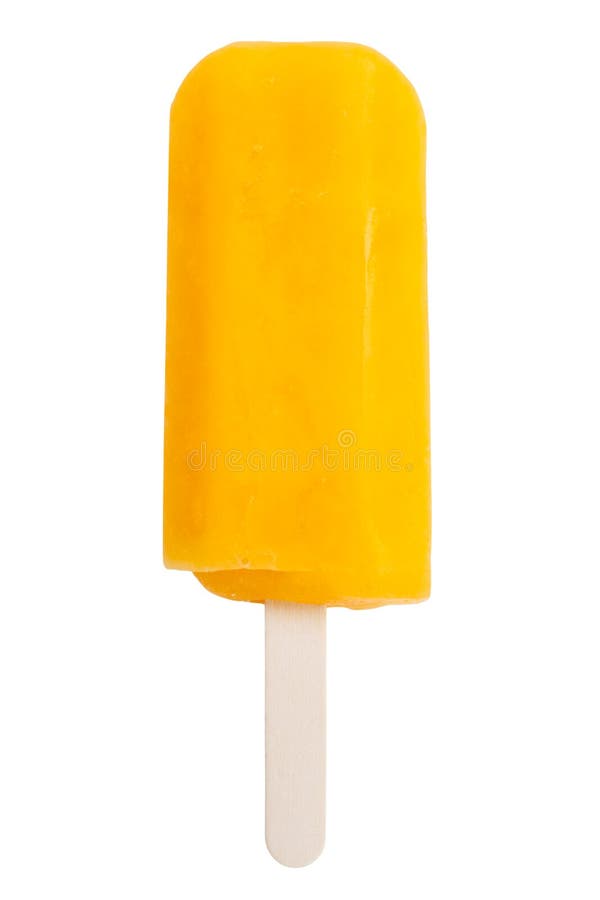 Zitronen-Eiscreme-Lutschbonboneiscreme-Eiscremesommer des Eises am Stiel orange lizenzfreie stockfotografie Zitronen-Eiscreme-Lutschbonboneiscreme-Eiscremesommer des Eises am Stiel orange lizenzfreie stockfotografie