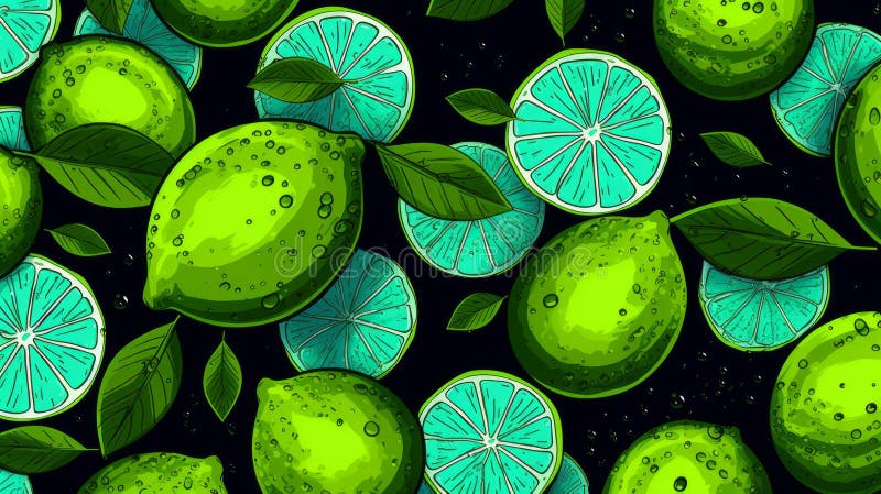 Zitrusfrüchte in Scheiben strukturiert. Neuronale Netzai generiert. neuronales Netzwerk ai generierte Kunst.