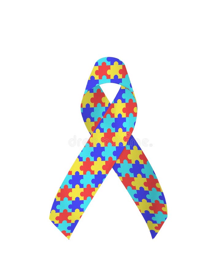 Ziua internațională de conștientizare a autismului cu ajutorul unei panglici de tipar pentru puzzle sau puzzle-uri izolate cu o tr. Ziua internațională de conștientizare a autismului cu ajutorul unei panglici de tipar pentru puzzle sau puzzle-uri izolate cu o cale de tăiere pe fond alb pentru conceptul de sănătate mintală pentru copiii autiști și adulți.