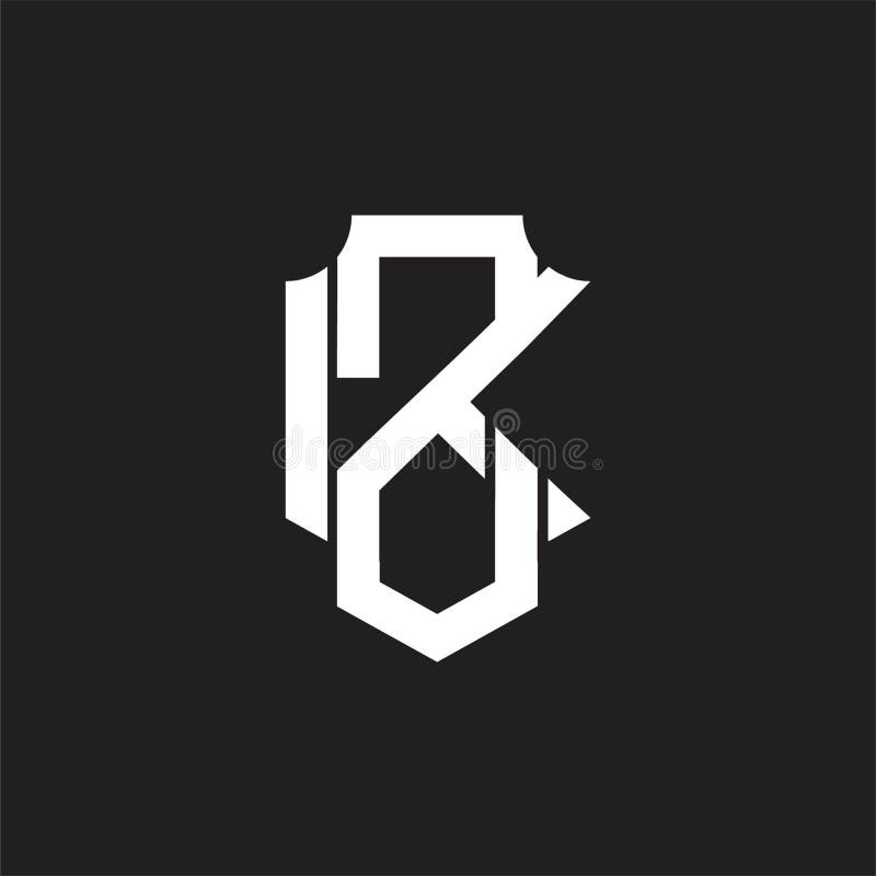 ZK Logo monogram design template royalty free illustration