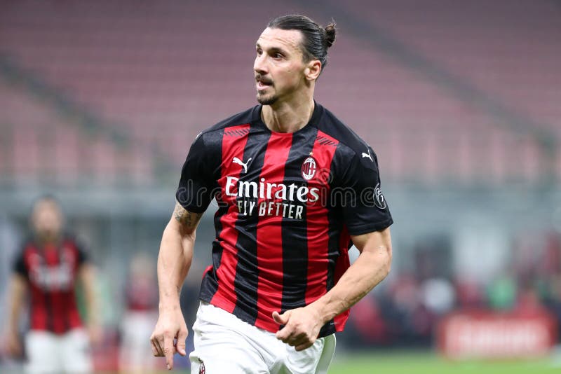 Milano, Italy. 08th November 2020. Zlatan Ibrahimovic  of Ac Milan   during the  Serie A match  between Ac Milan and Hellas Verona