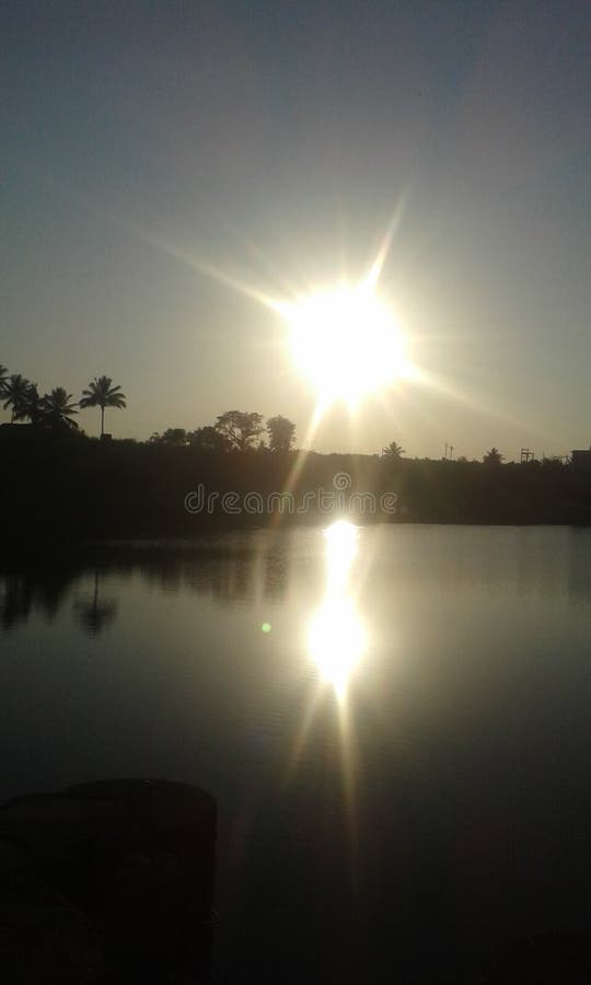 Nice sunset clicked by me near krishna river,sangli(maharashtra state-INDIA). Nice sunset clicked by me near krishna river,sangli(maharashtra state-INDIA)