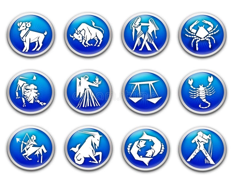 Zodiac sign stock photo. Image of isolated, telling, star - 17822678