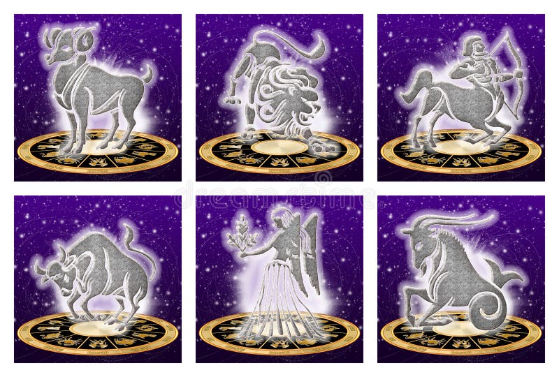 Zodiac sign set (01)