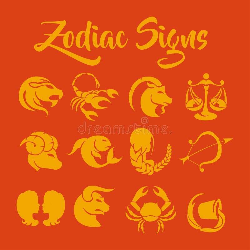 Zodiac Signs Vector Stock Illustrations – 17,460 Zodiac Signs ...
