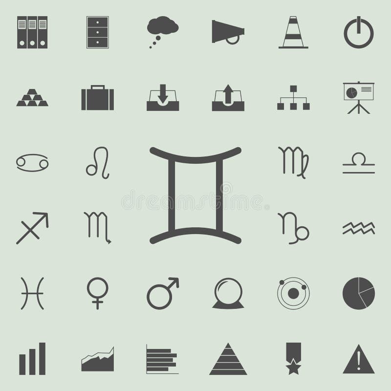 zodiak kopplar samman av kvicksilversymbol Detaljerad uppsättning av minimalistic symboler Högvärdigt kvalitets- tecken för grafi vektor illustrationer zodiak kopplar samman av kvicksilversymbol Detaljerad uppsättning av minimalistic symboler Högvärdigt kvalitets- tecken för grafi vektor illustrationer
