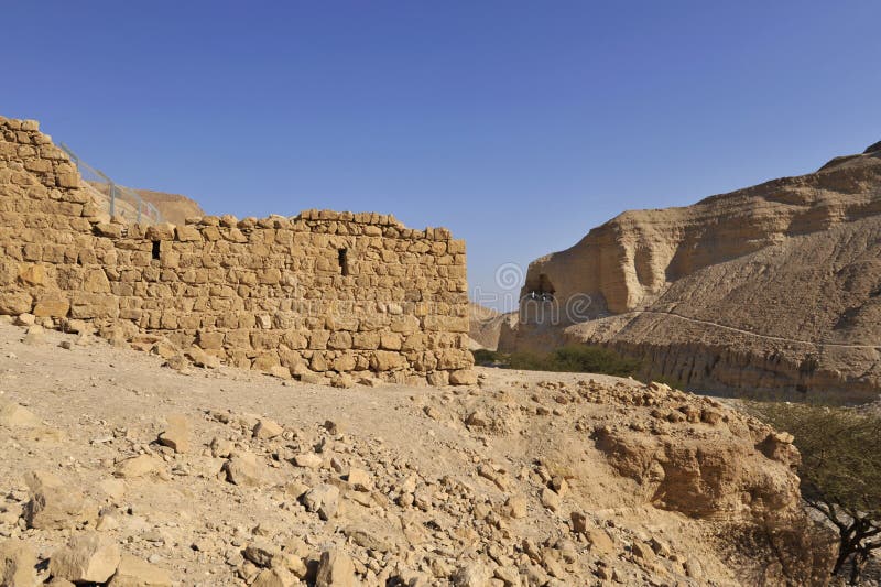 Zohar fortress in Judea desert.