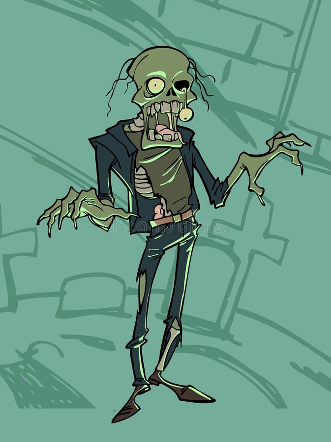 Zombie royalty-vrije illustratie Zombie royalty-vrije illustratie
