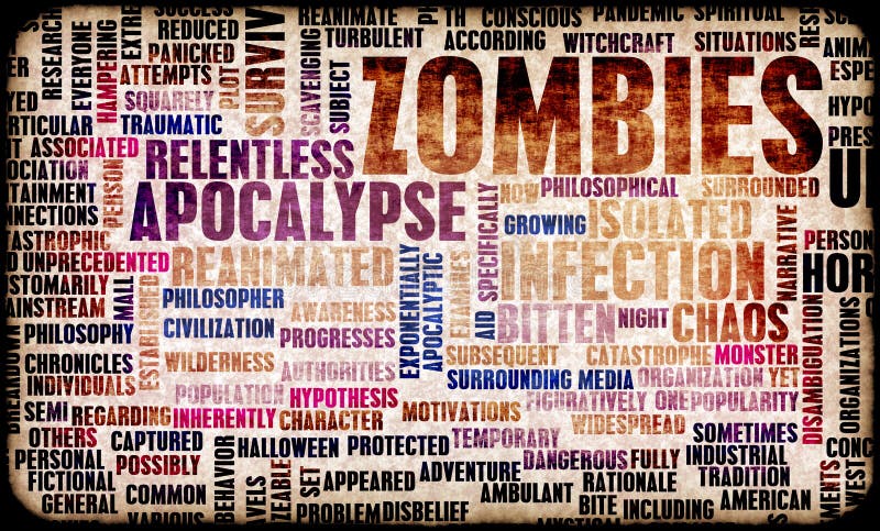Zombies stock abbildung