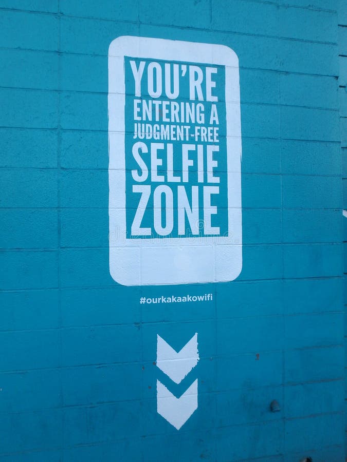 Zona di Selfie fotografie stock Zona di Selfie fotografie stock