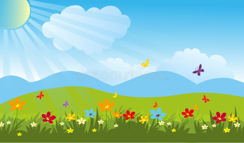 Zone d'été Belle image d'actions de vecteur de jardin illustration de vecteur Zone d'été Belle image d'actions de vecteur de jardin illustration de vecteur