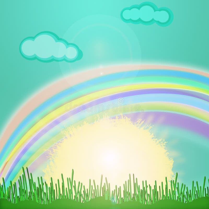 Zonillustratie vector illustratie Zonillustratie vector illustratie