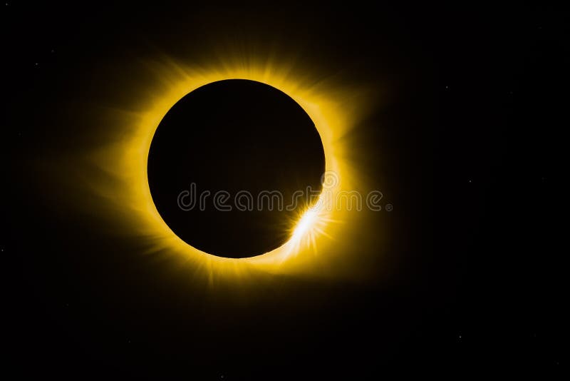 Zonne verduistering stock afbeelding Zonne verduistering stock afbeelding