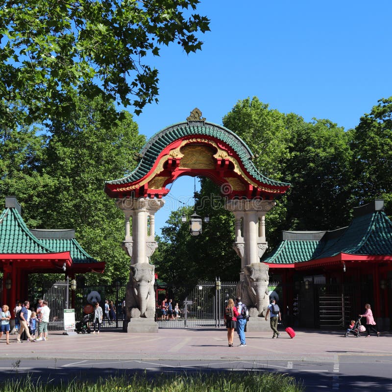Zoologischer Garten in Berlin Redaktionelles Stockfoto Bild von